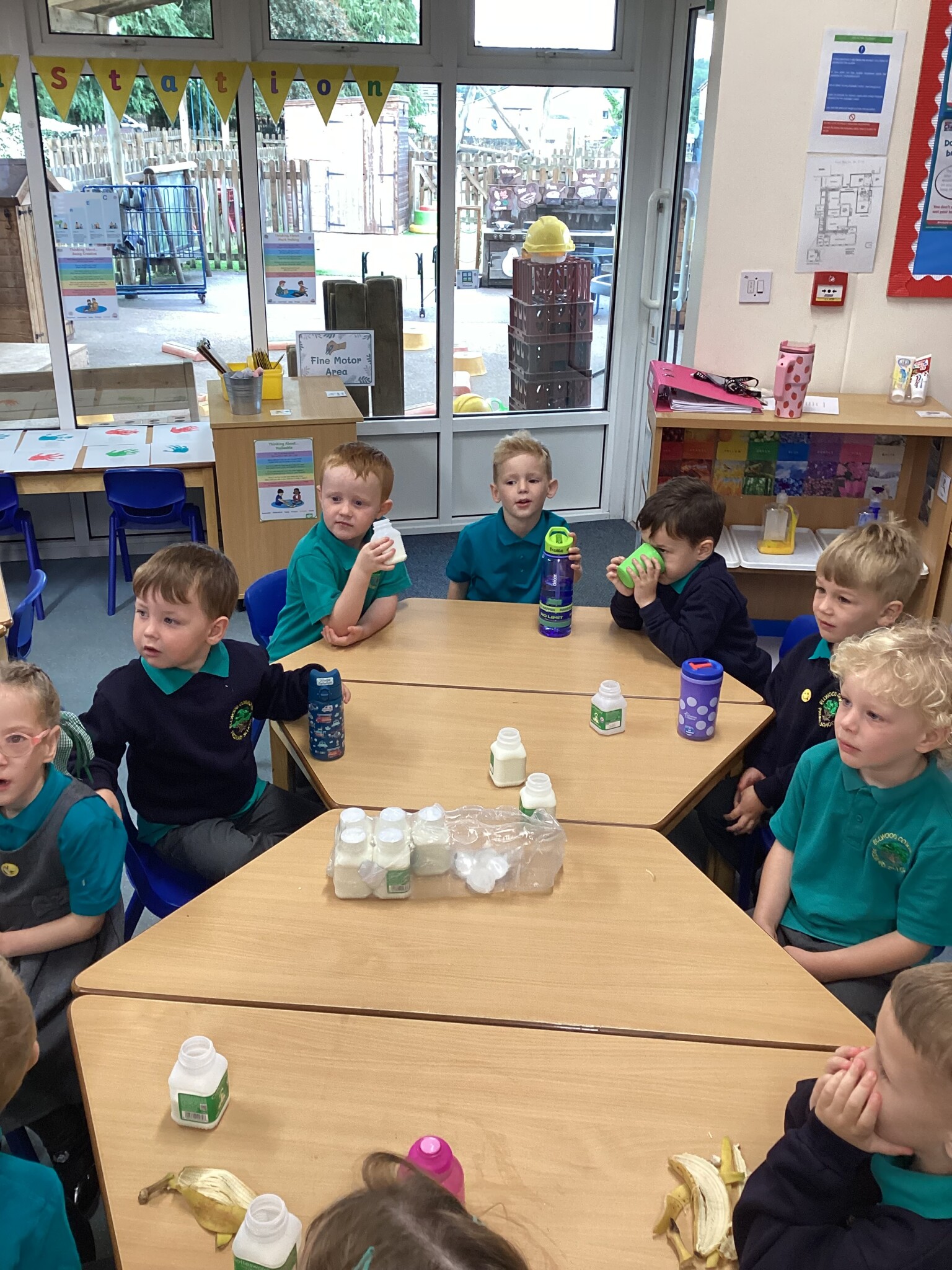 Our first week at school