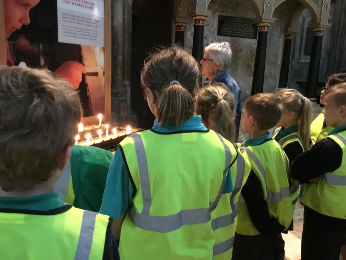 Saying prayers for those less fortunate