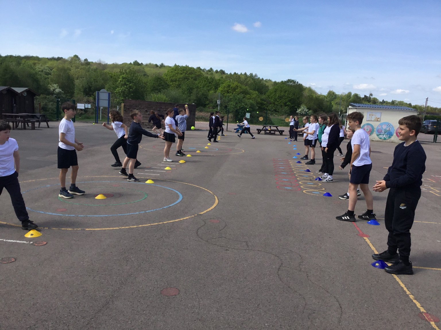 We have been lucky enough to receive coaching from a professional for our Cricket this term: delivering coaching on bat grip and playing stance;  types of hit; fielding skills such as the bookmark catch and the long barrier.
