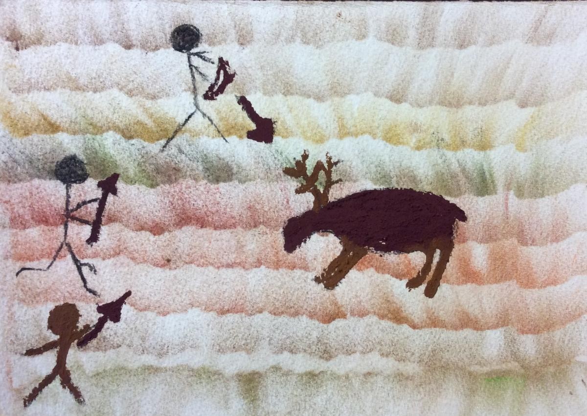 Mixed Media 
Cave Scene
- Willow