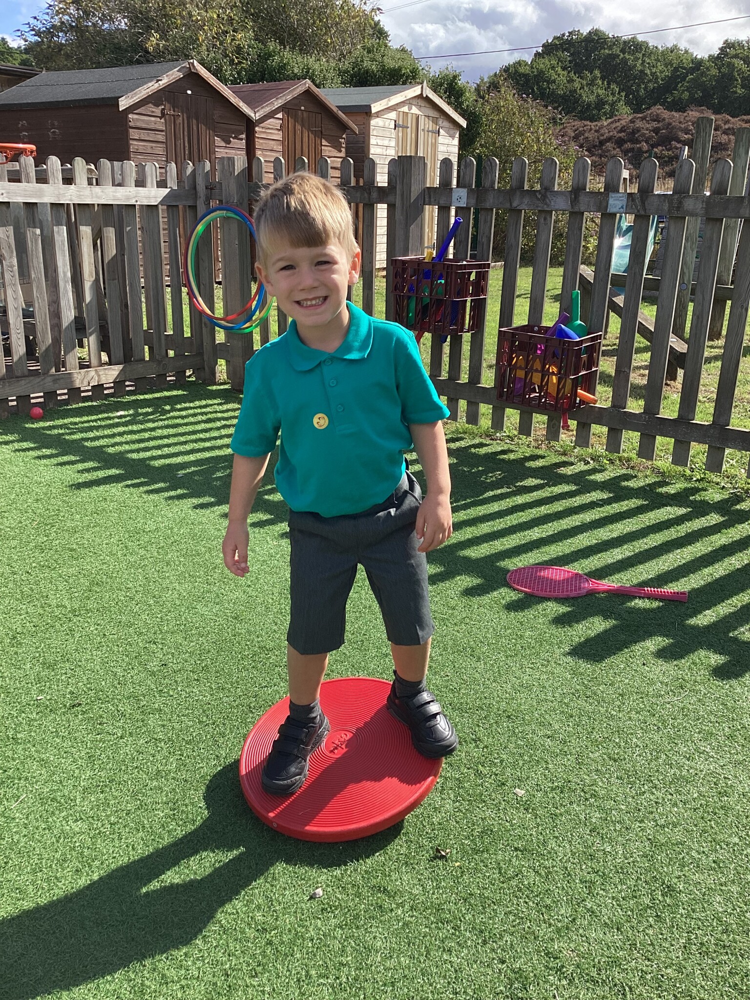 Our first week at school
