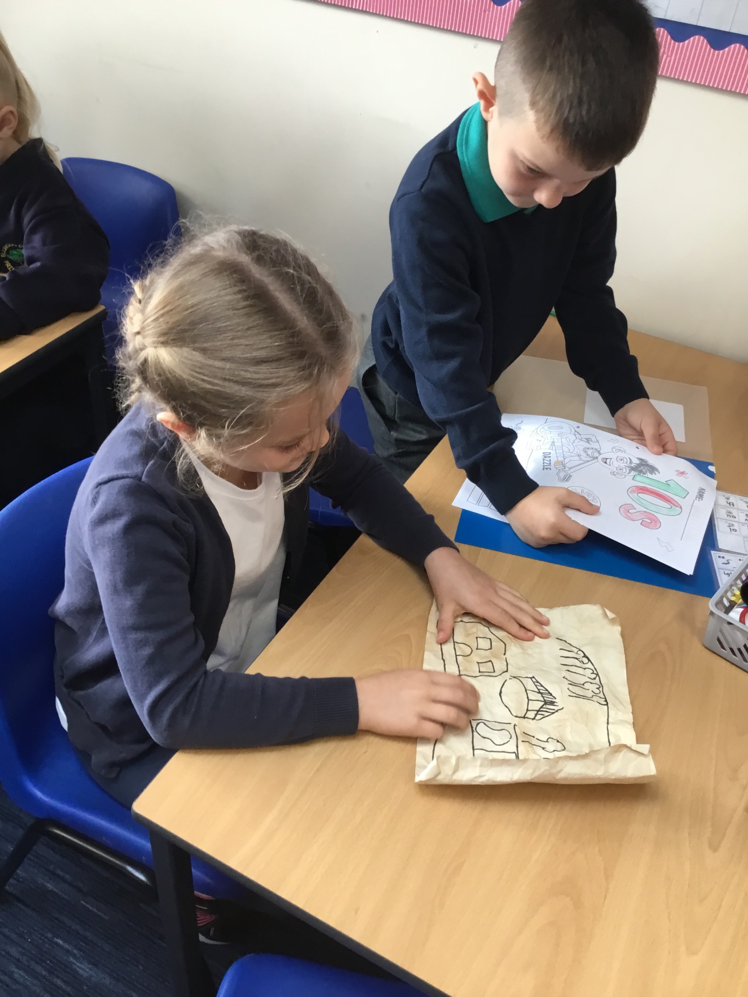 We found a treasure map that led to some pirate treasure!