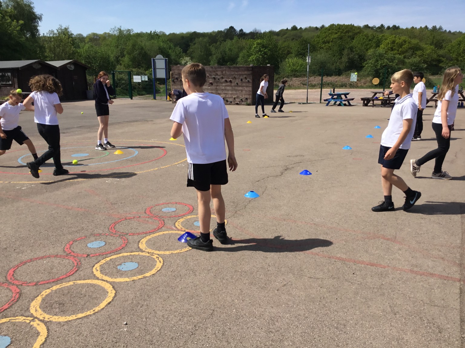 We have been lucky enough to receive coaching from a professional for our Cricket this term: delivering coaching on bat grip and playing stance;  types of hit; fielding skills such as the bookmark catch and the long barrier.