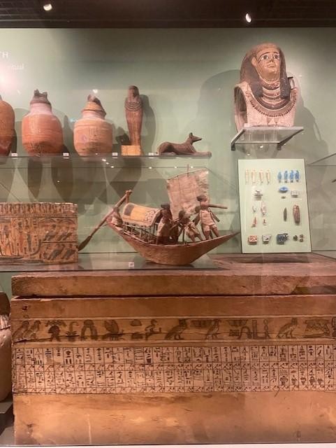 Ancient Egyptian Artefacts at the Ashmolean Museum