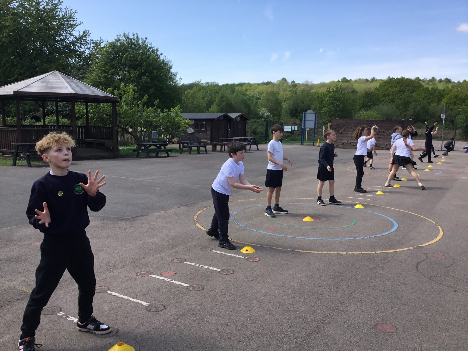 We have been lucky enough to receive coaching from a professional for our Cricket this term: delivering coaching on bat grip and playing stance;  types of hit; fielding skills such as the bookmark catch and the long barrier.