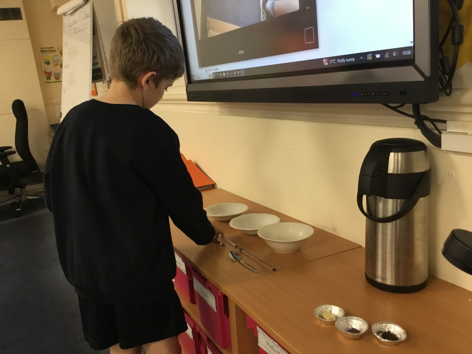 Experimenting with melting