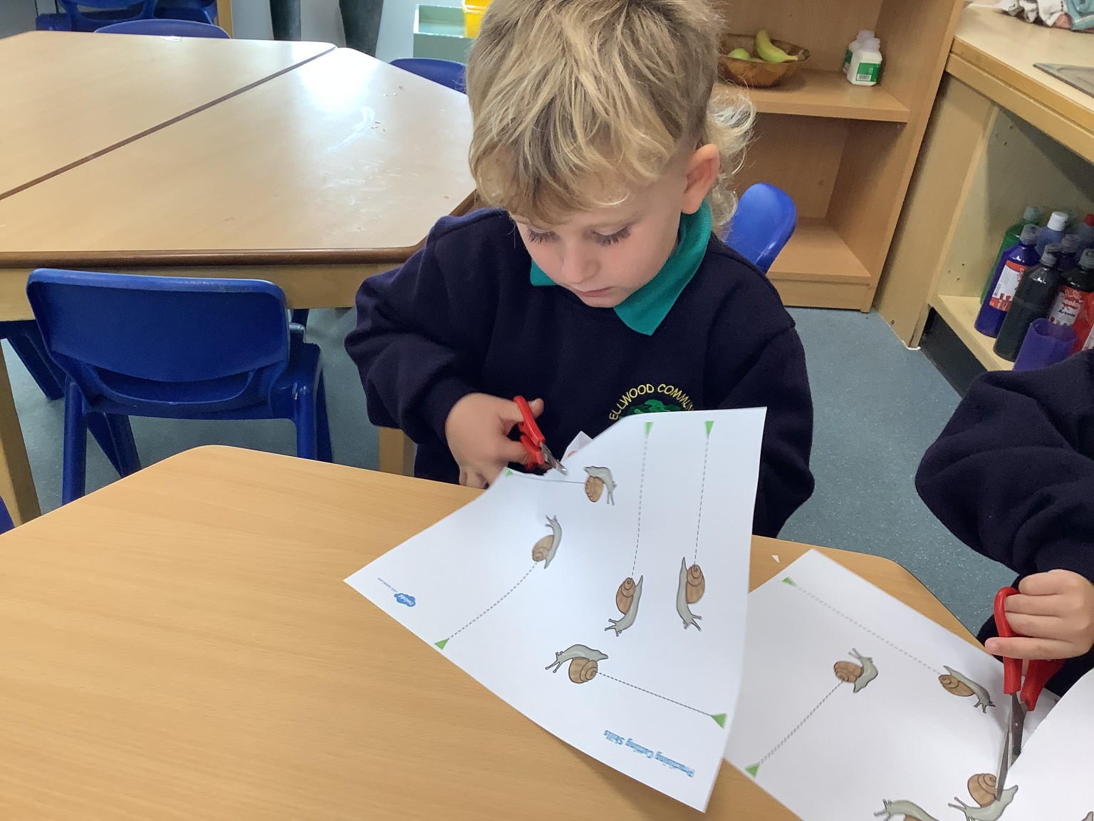 Snappy finger cutting