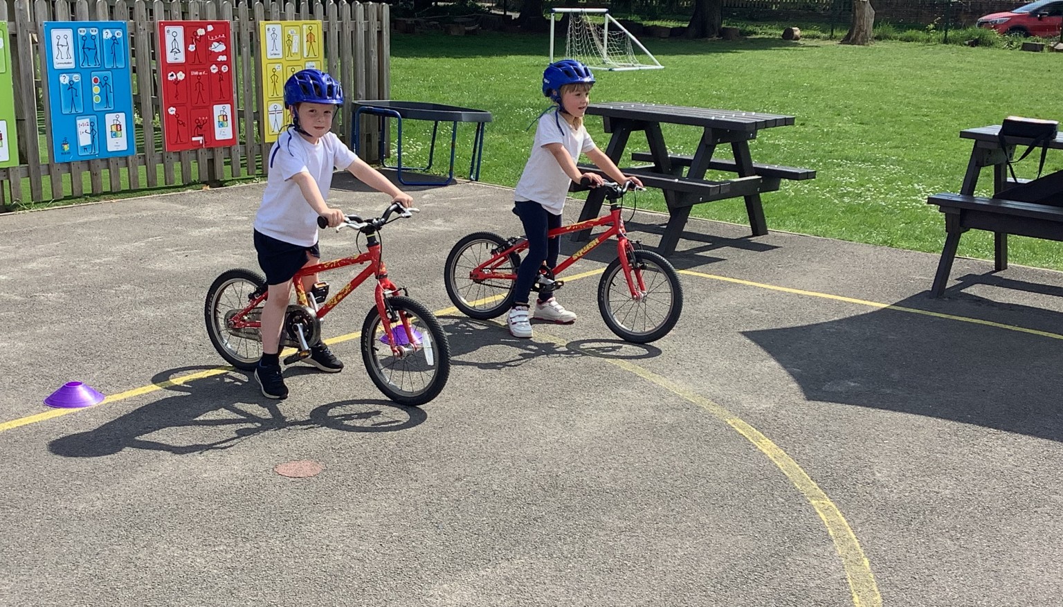Biking