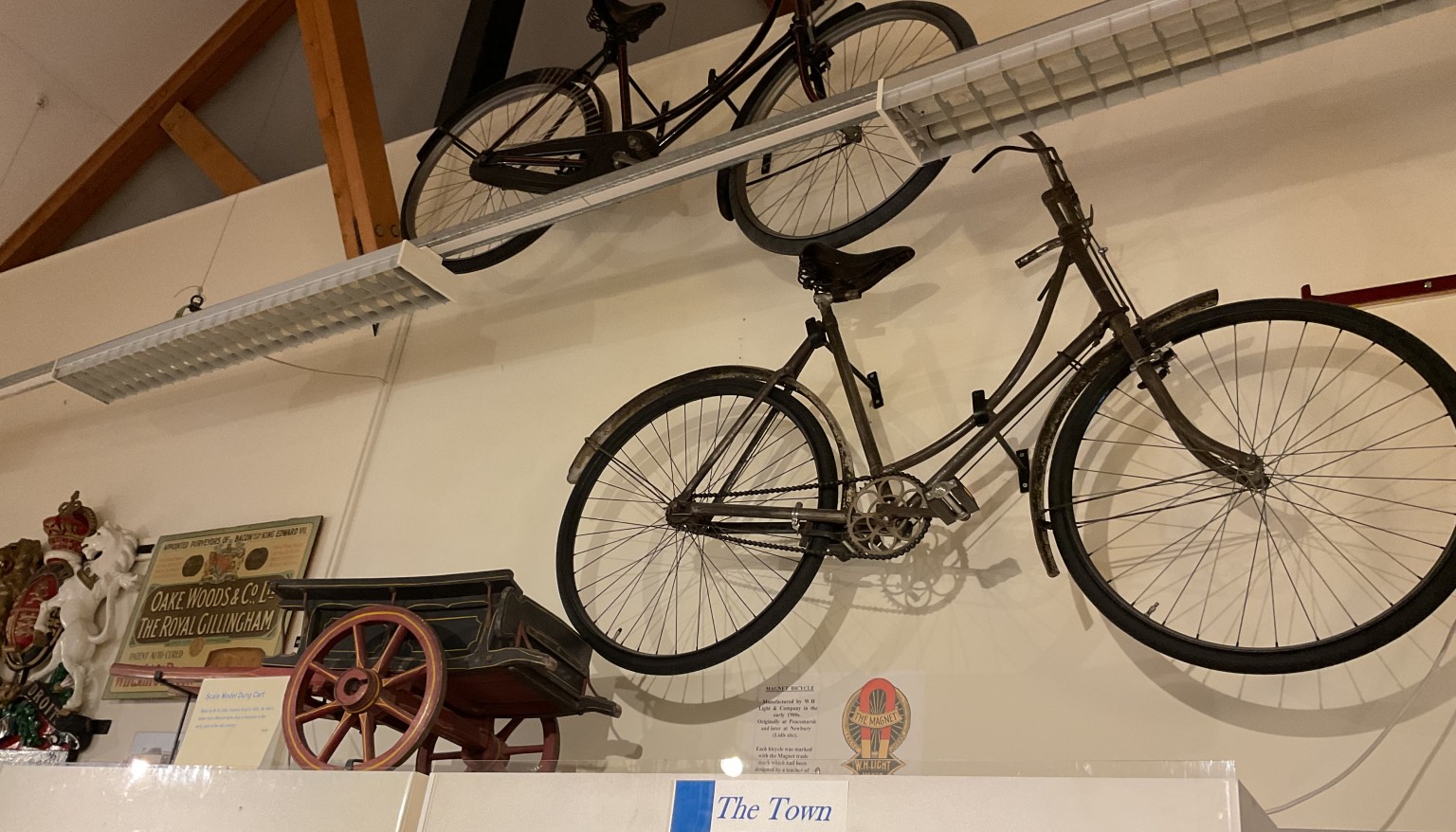 Magnet bicycle from early 1900s