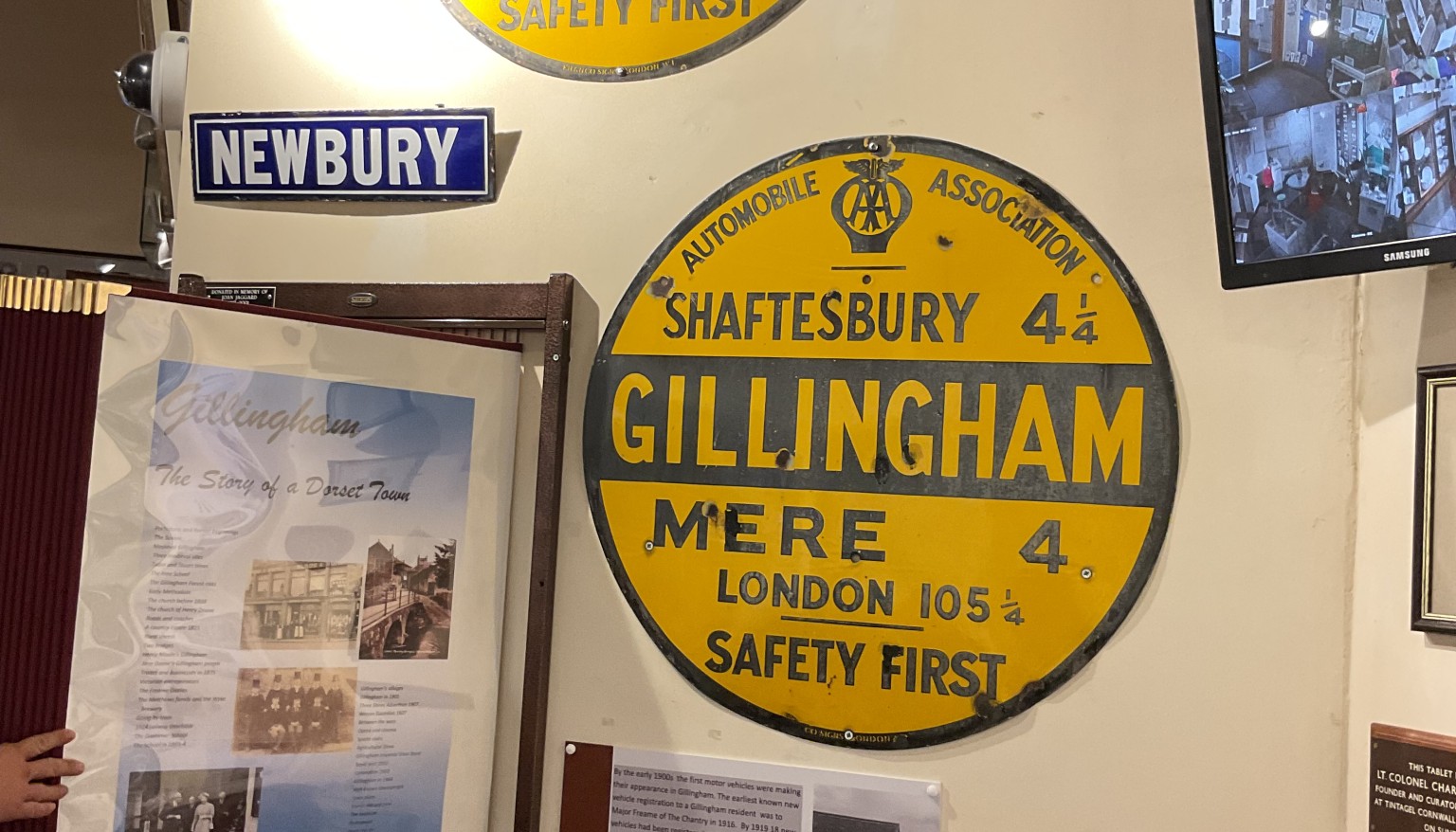 Historic road signs