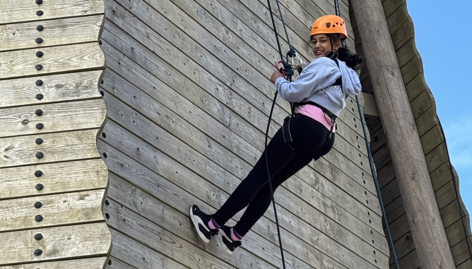 Abseiling