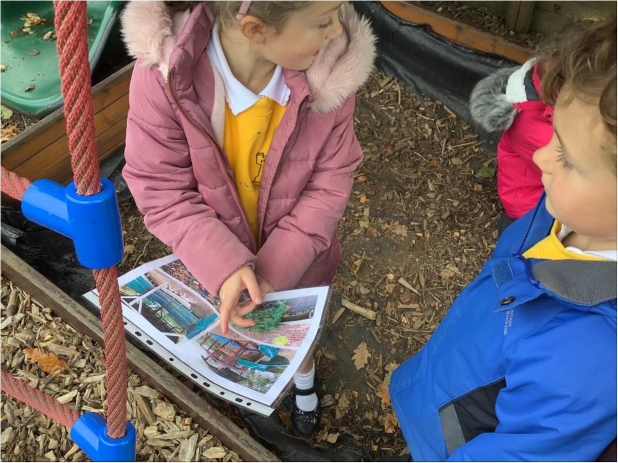 We enjoyed looking at photos of our school grounds and finding them in real life. Where is your favourite place at Beaufront?
