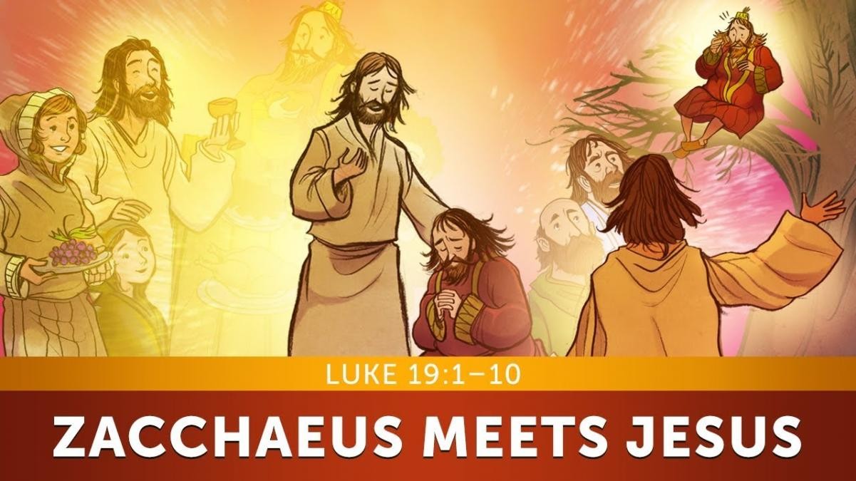 Jesus meets Zacchaeus