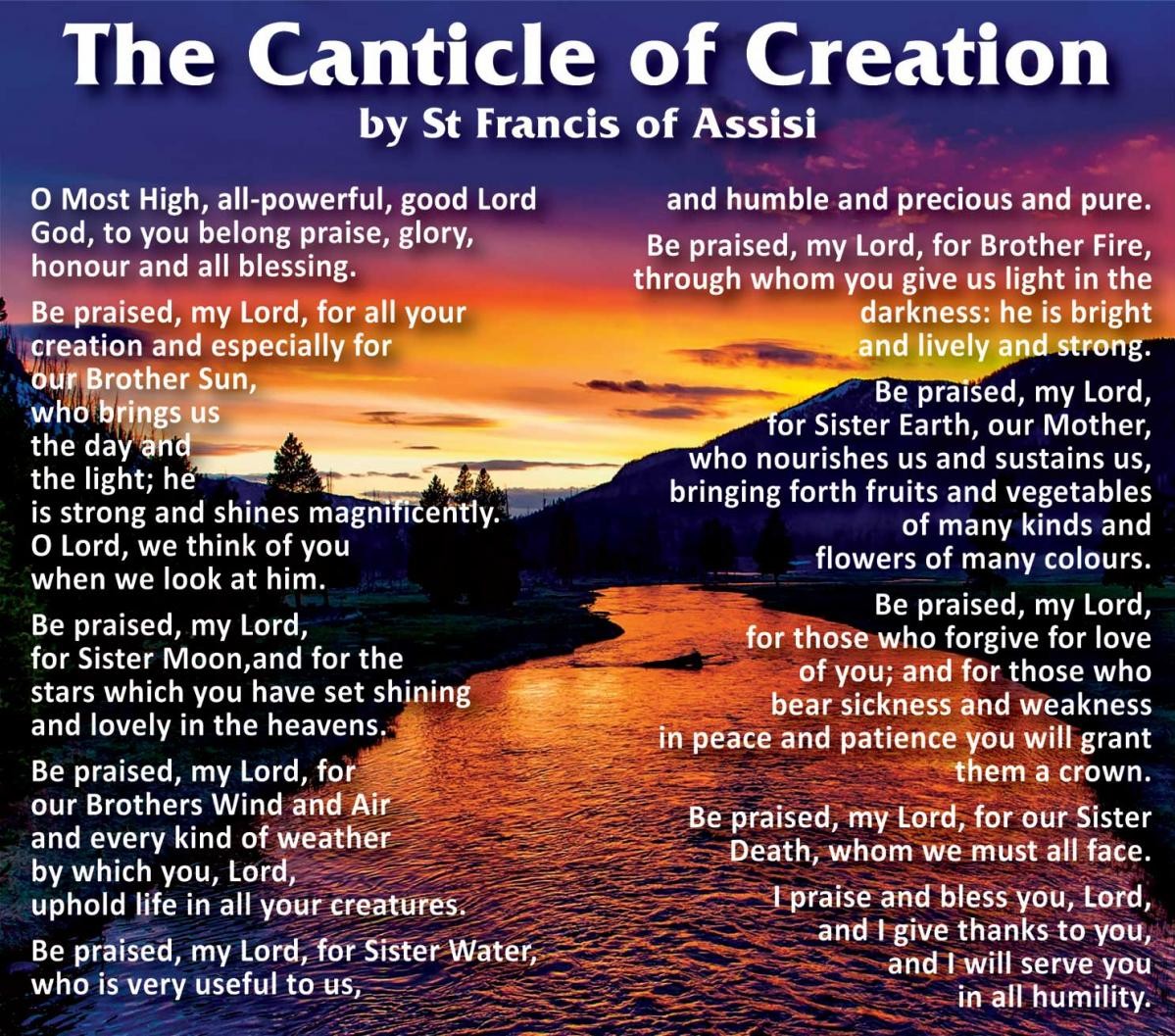 The Canticle of Creation Prayer