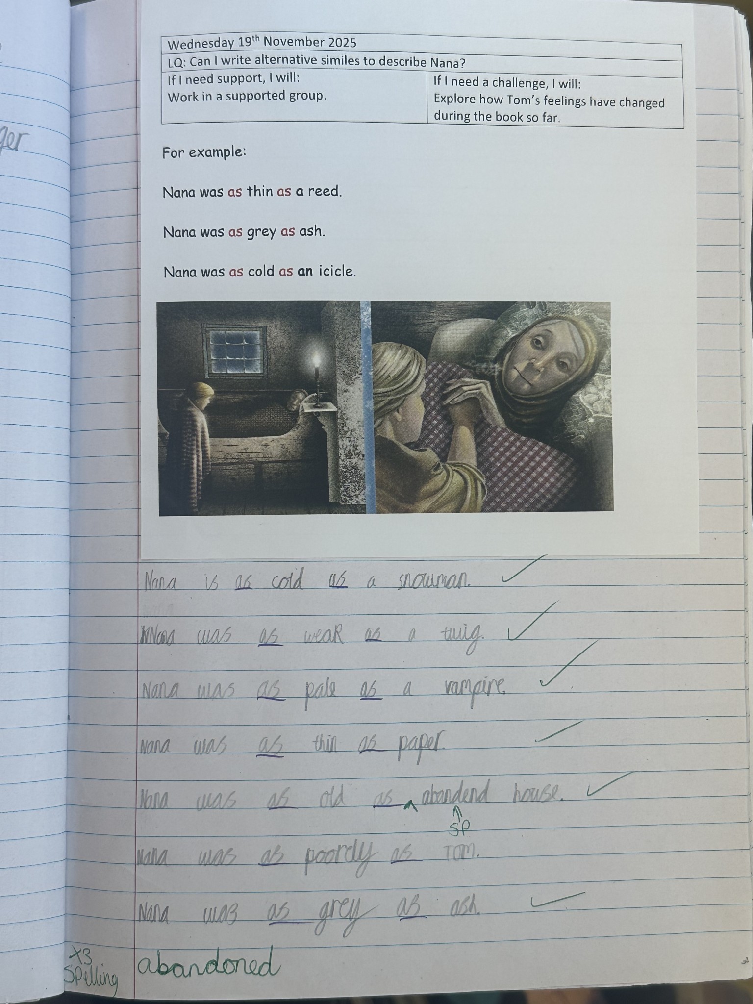 Y3 Writing 