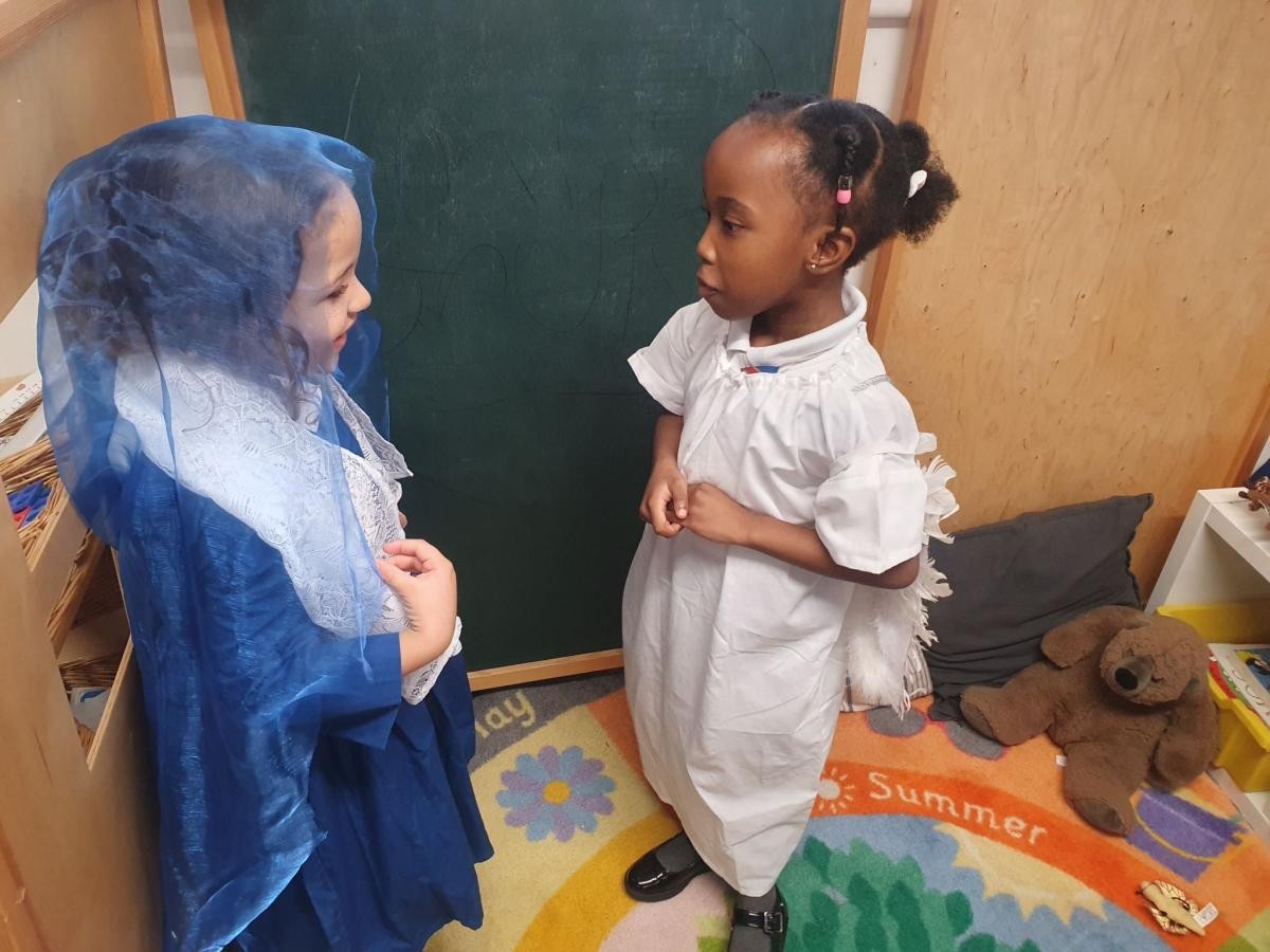 Acting out the Annunciation