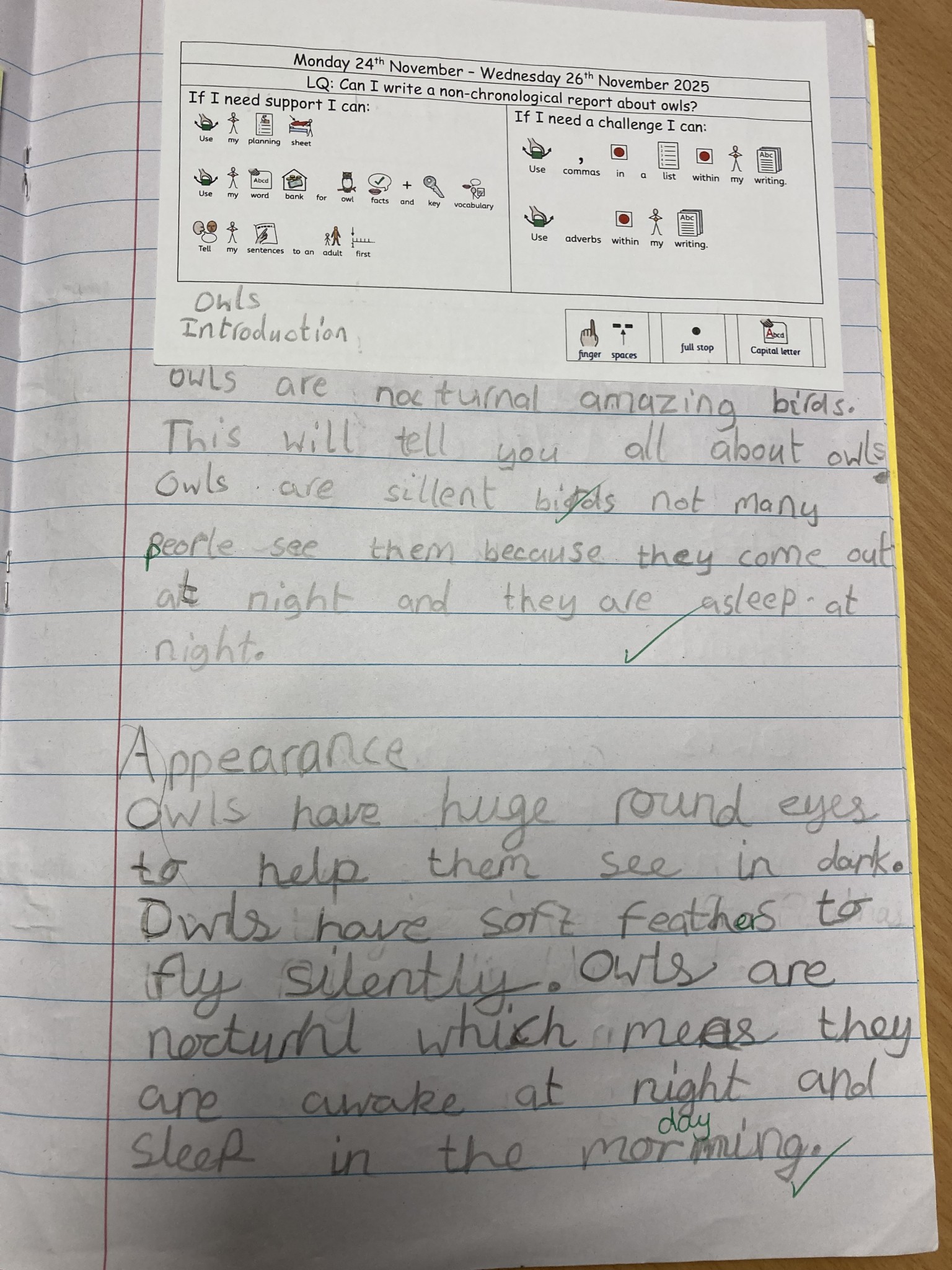Y2 Writing 