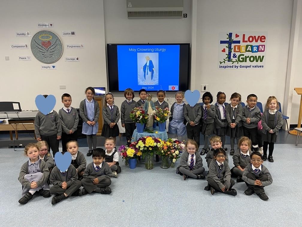 Reception Class - Crowning of Mary Liturgy