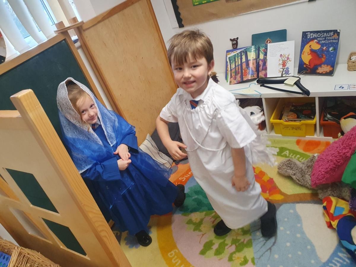Acting out the Annunciation