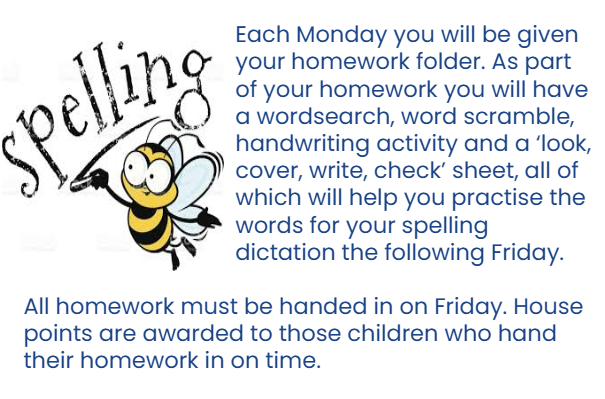 y6 spellings