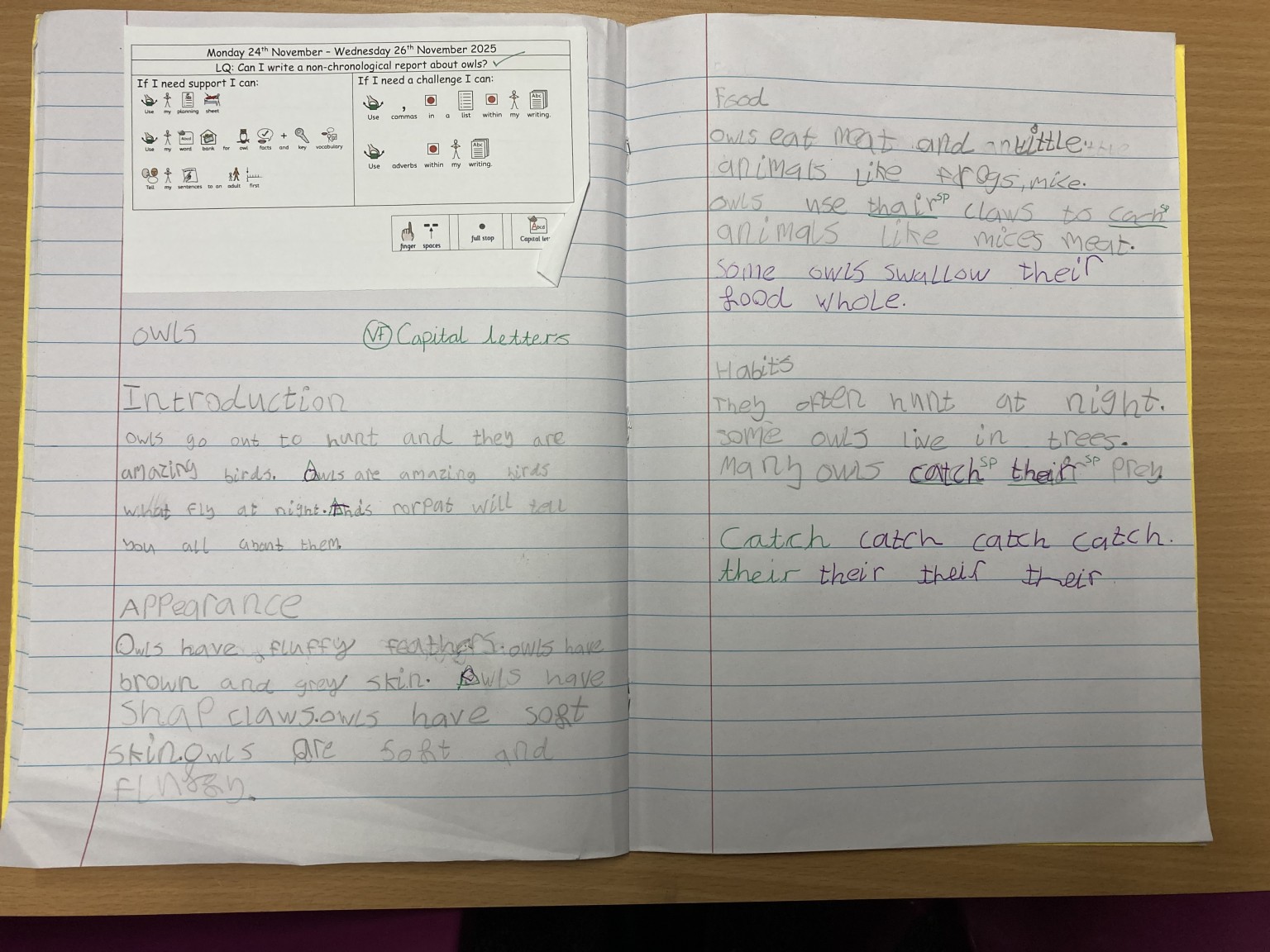Y2 Writing 