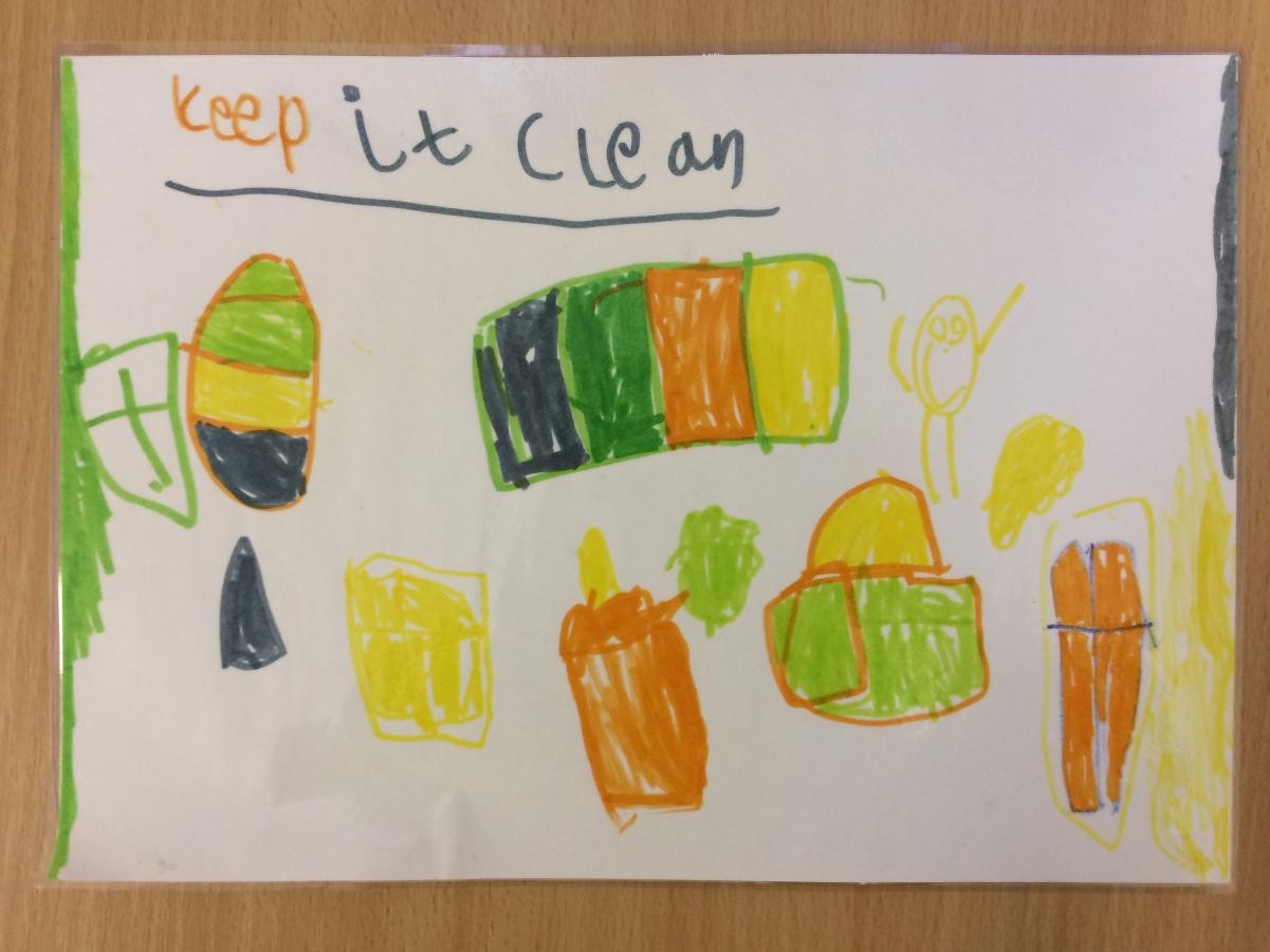 Litter posters created by our School Councillors.