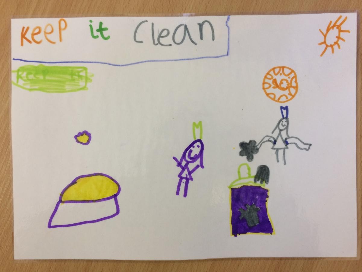Litter posters created by our School Councillors.