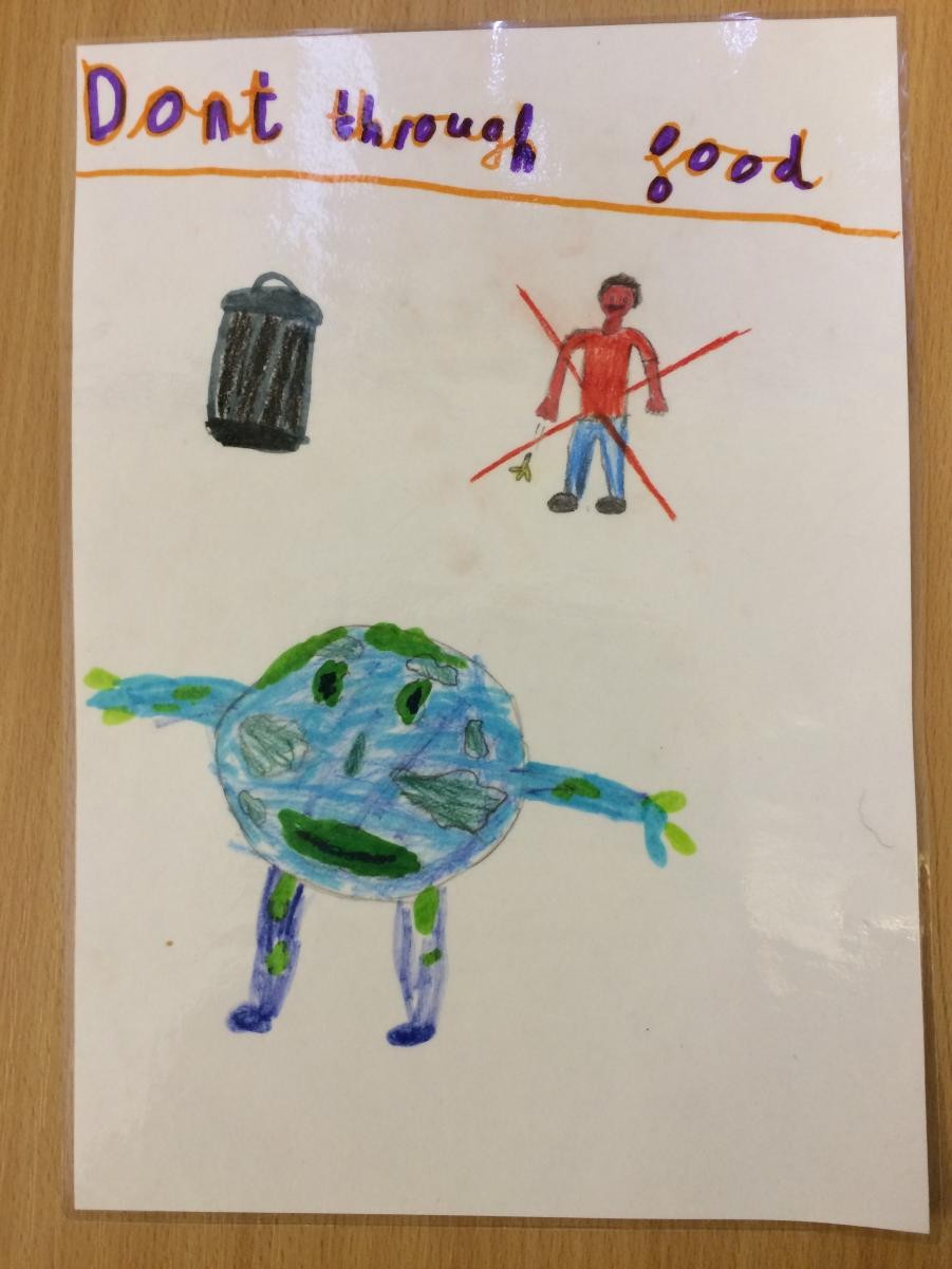 Litter posters created by our School Councillors.