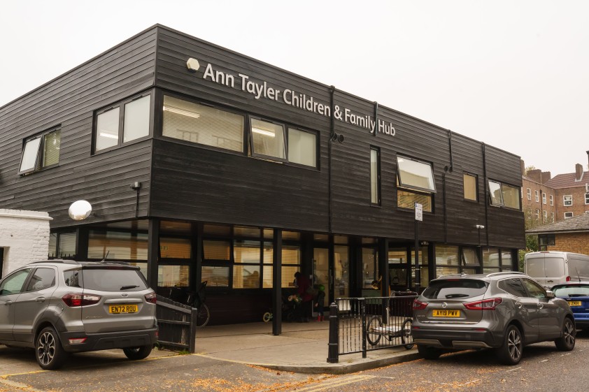 Exterior of the Ann Tayler building