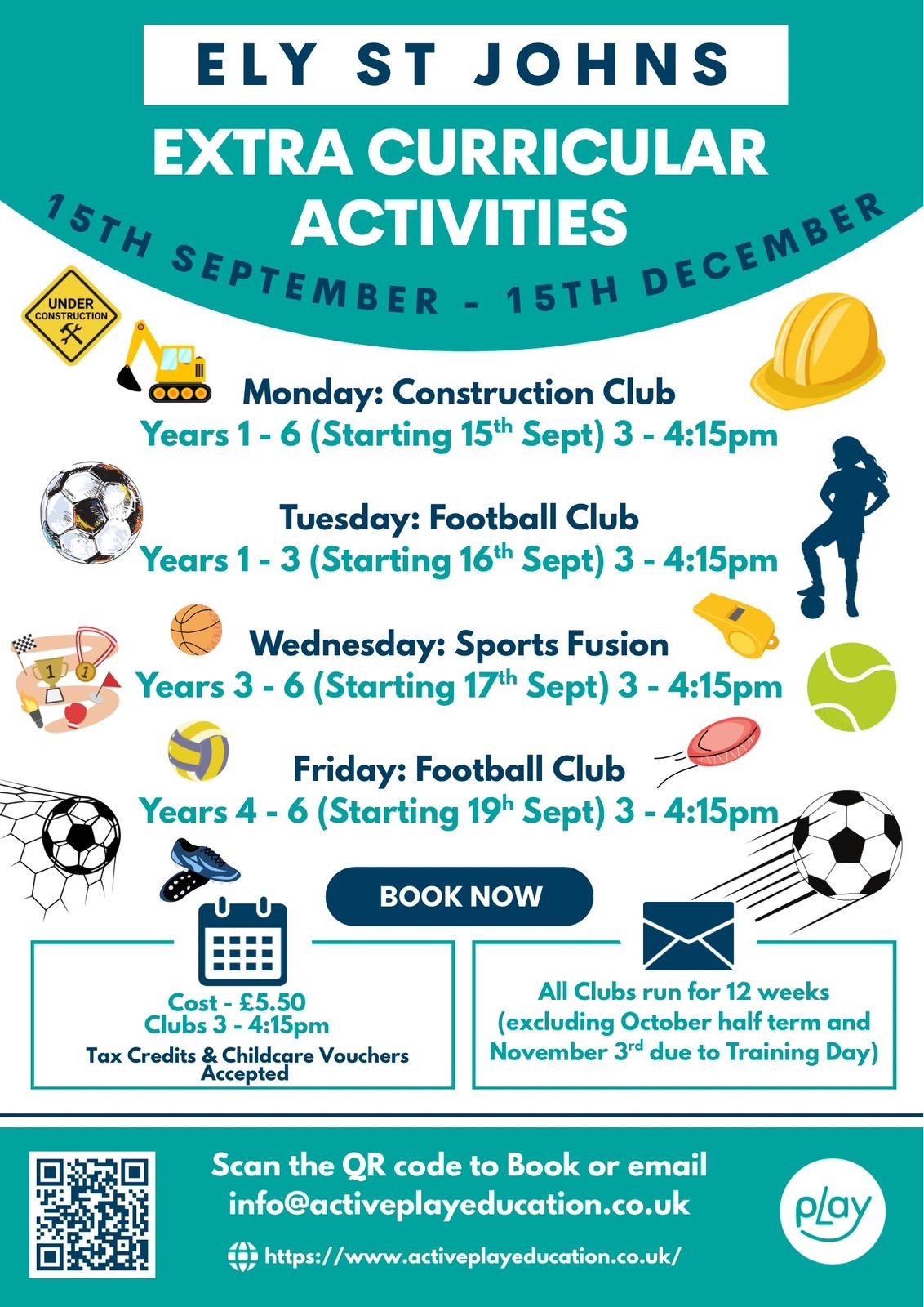 Active Play Autumn Term