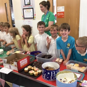 Our Trailblazers Pop up Cafe raised £280 for Cornwall Air Ambulance. 