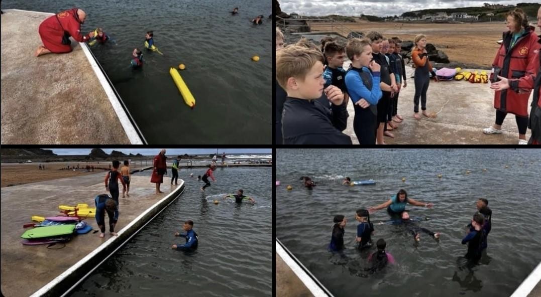 Year 5 at Bude Sea Pool
