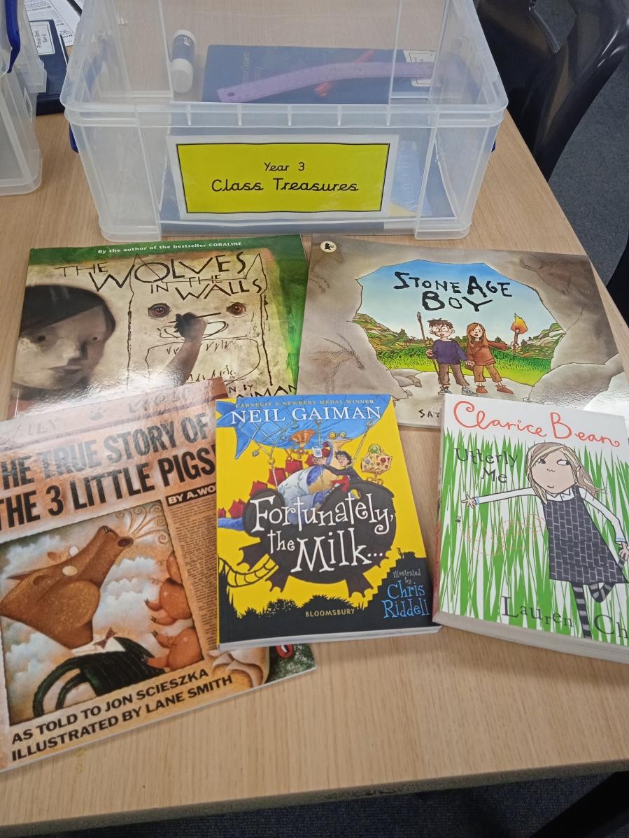 Y3 treasure box books