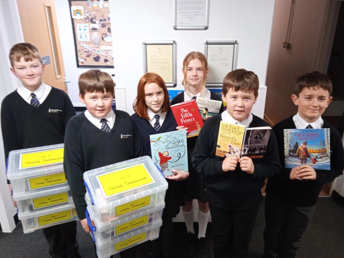 Reception Class treasure box books