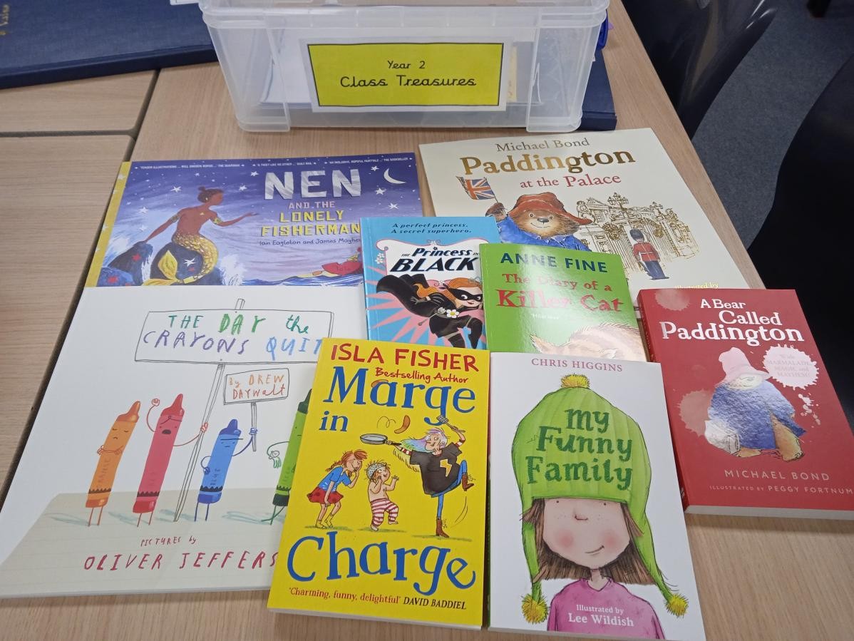 Y2 treasure box books