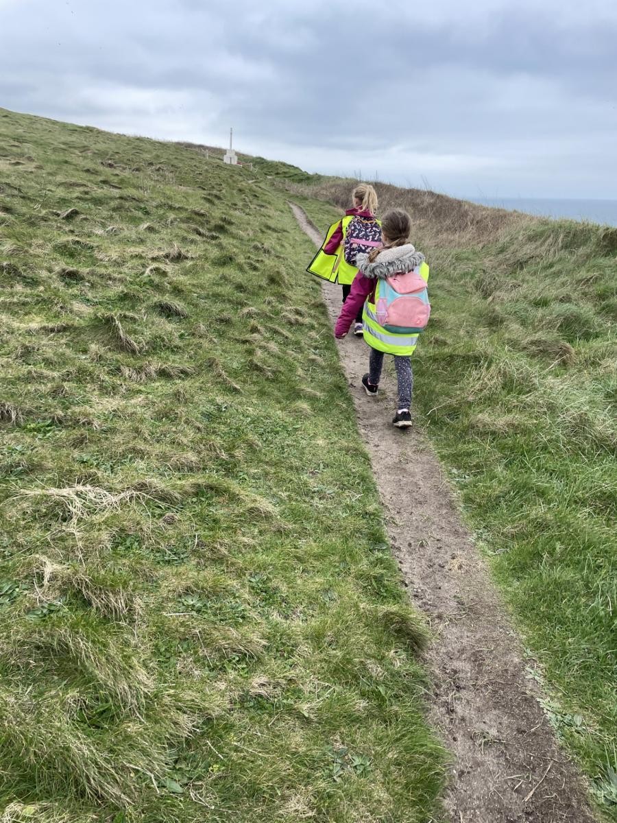 Walking to find the HMS Anson Memorial