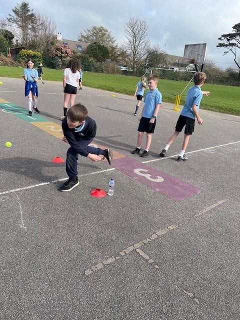 Cricket skills with Crenver 