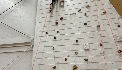 Climbing Wall Experience at CSIA.
