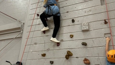 Climbing Wall Experience at CSIA.