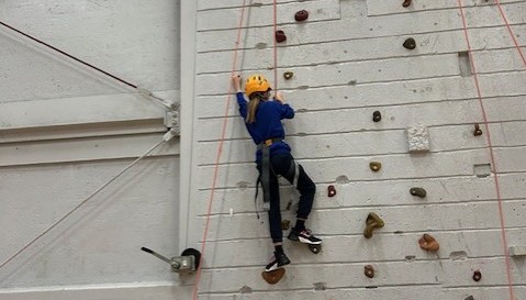 Climbing Wall Experience at CSIA.