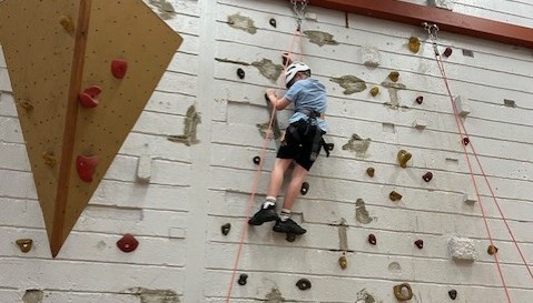 Climbing Wall Experience at CSIA.