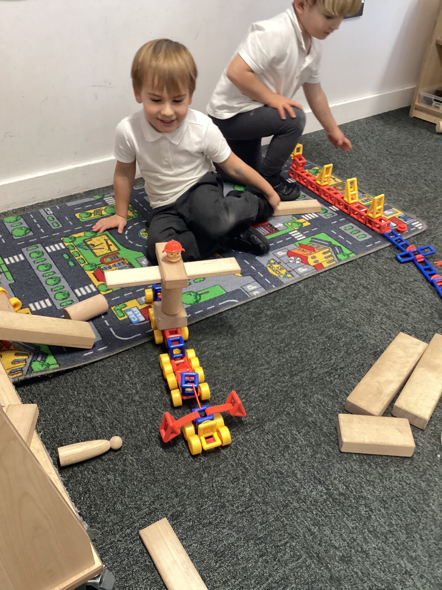 Investigating balance in the construction area