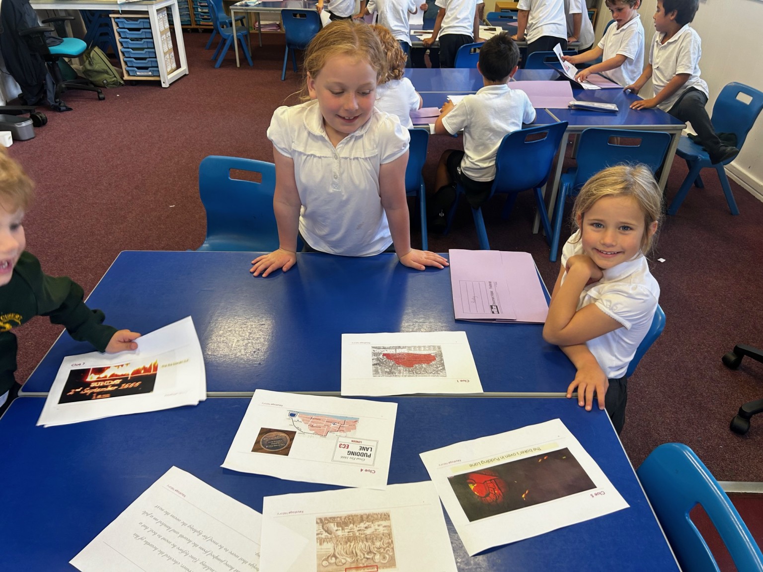 Finding out about where and how the Great Fire of London started