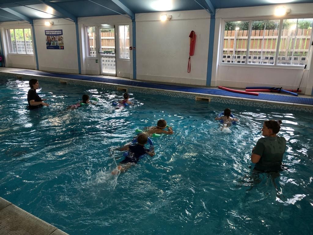 All children have the opportunity to learn to swim at our local pool