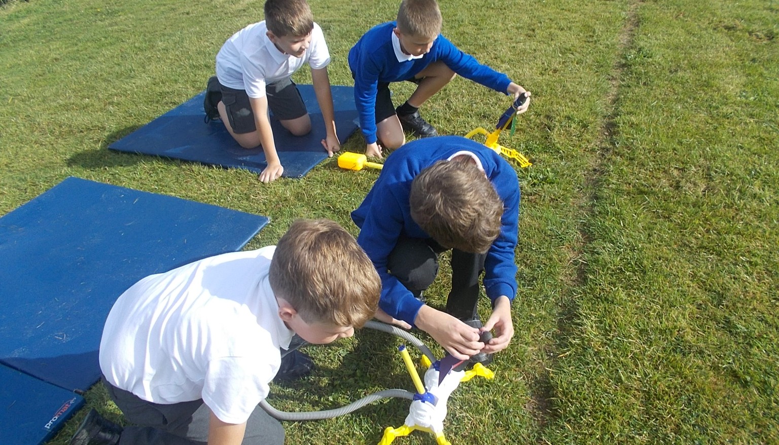 Testing rockets