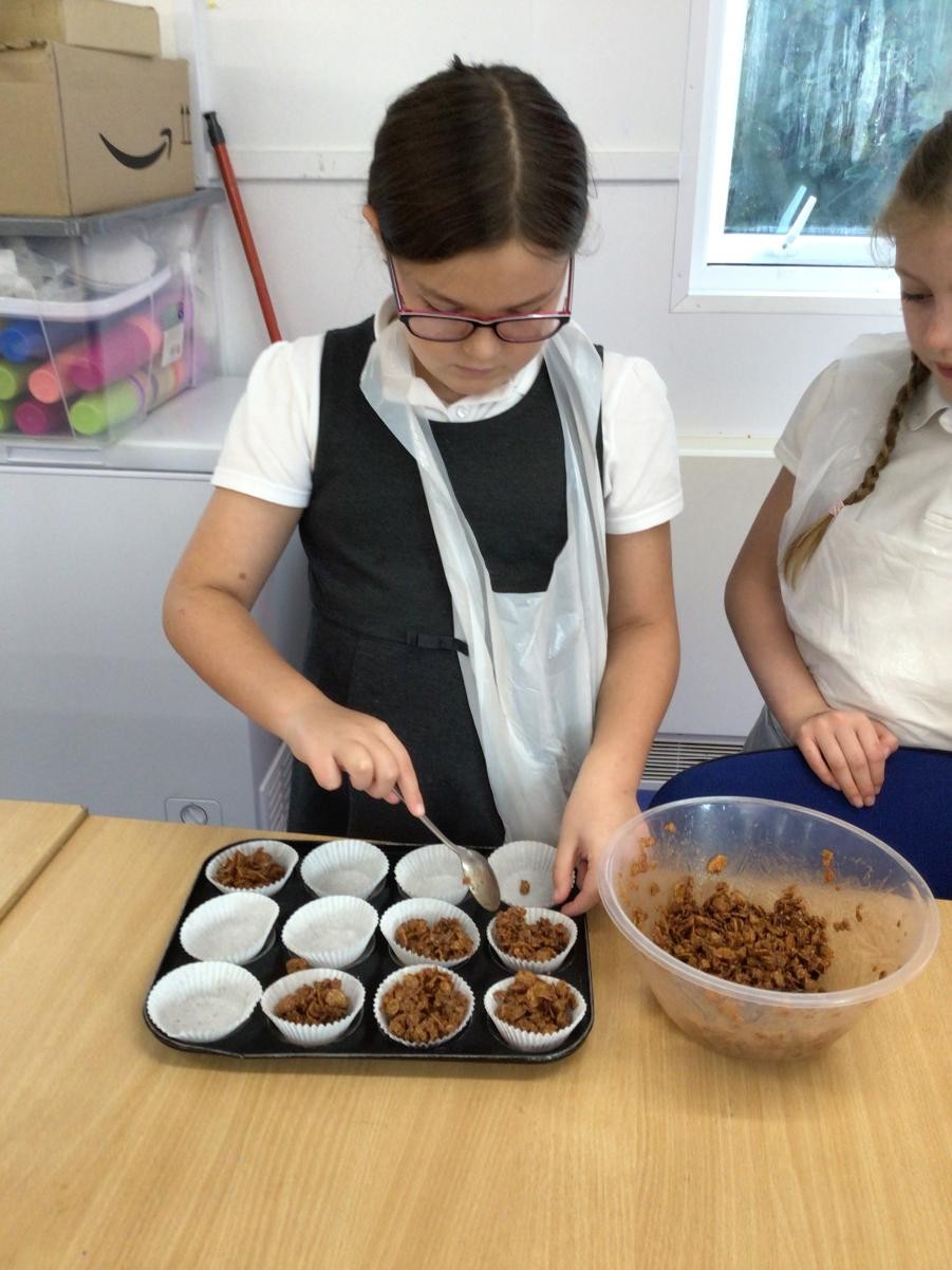 Year 3/4 have been investigating changes in states of matter through cooking. 