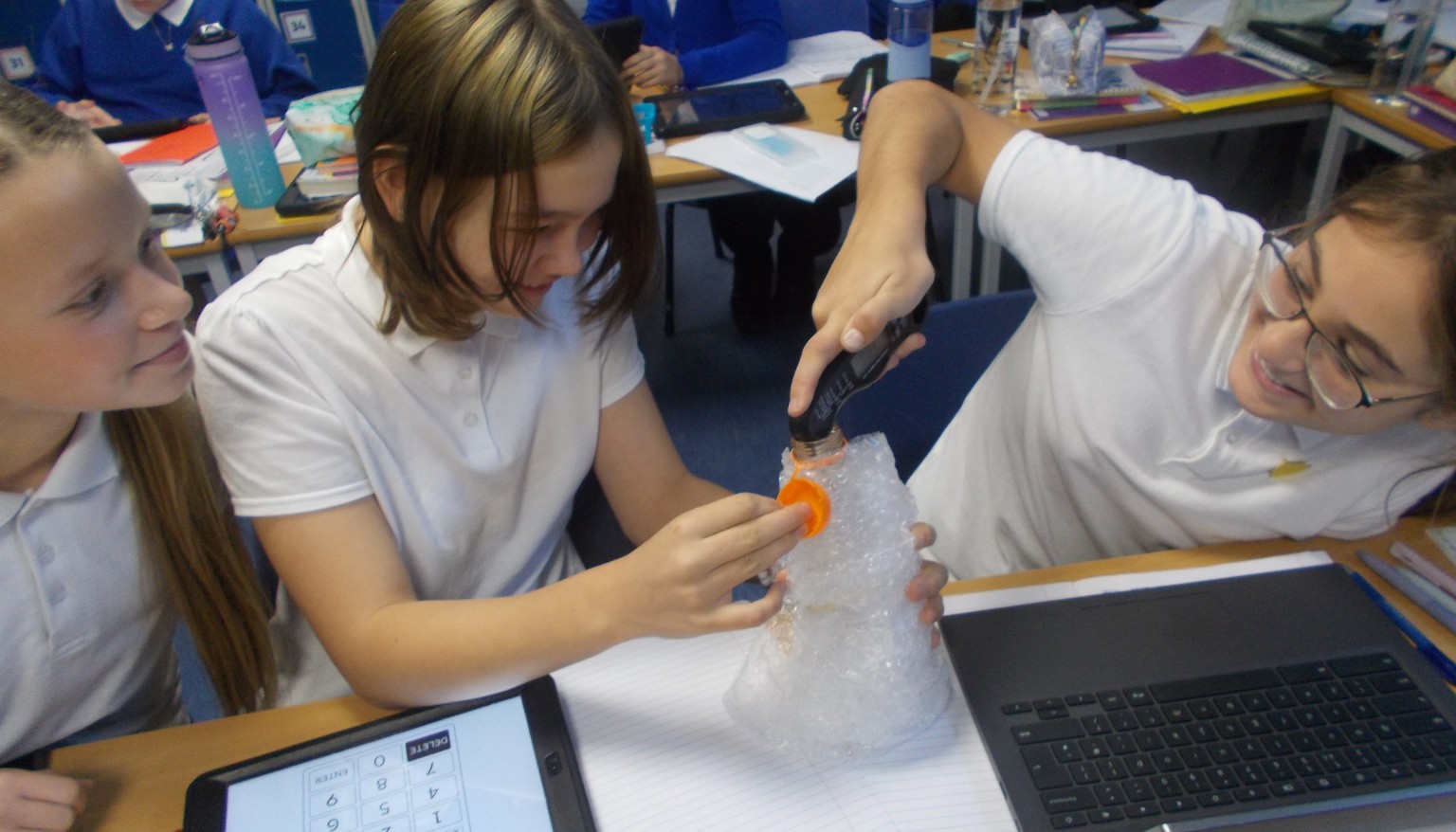 Science investigation.