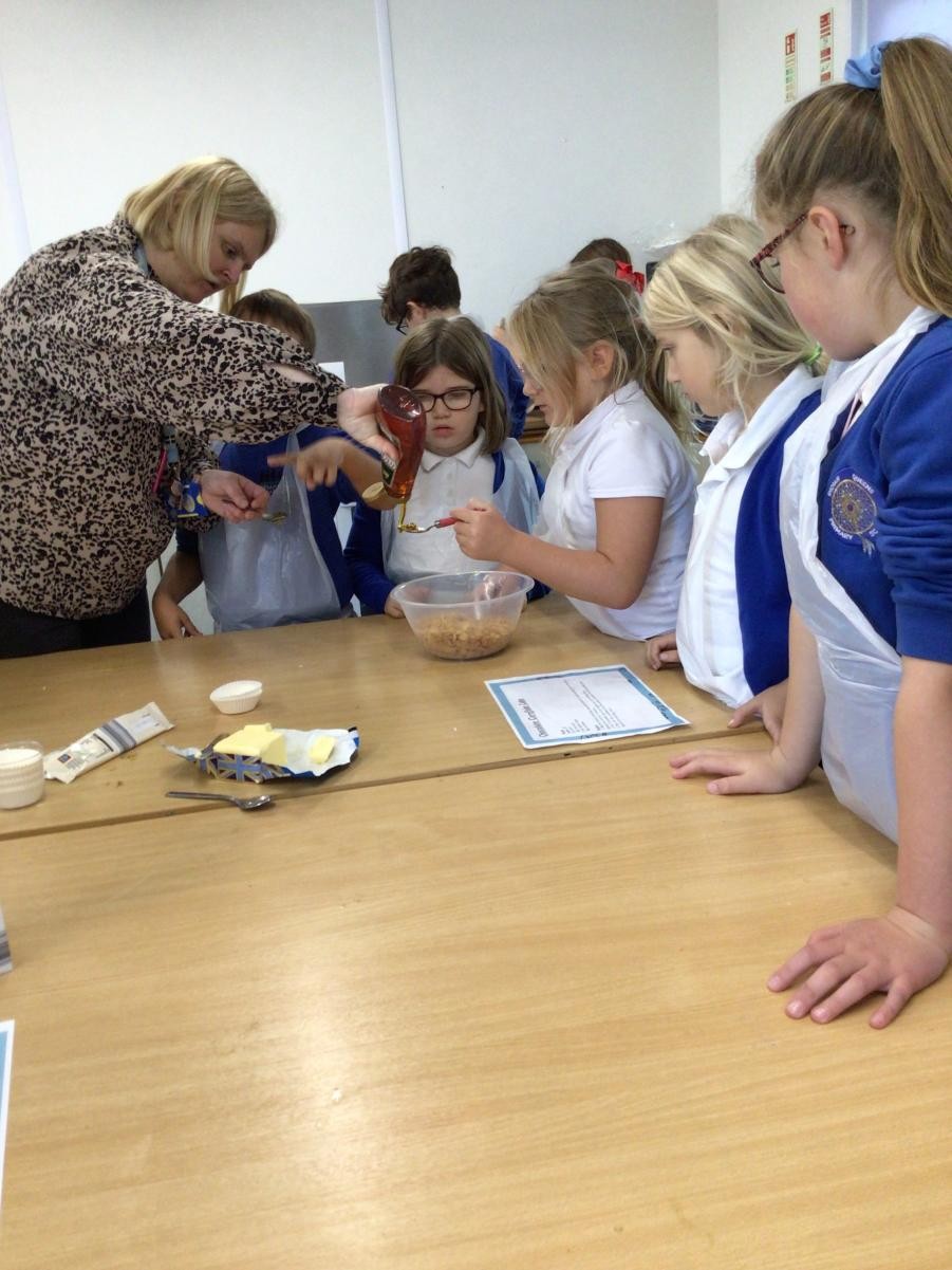 Year 3/4 have been investigating changes in states of matter through cooking. 