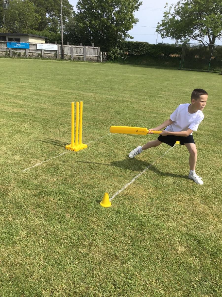 Year 5 cricket festival.