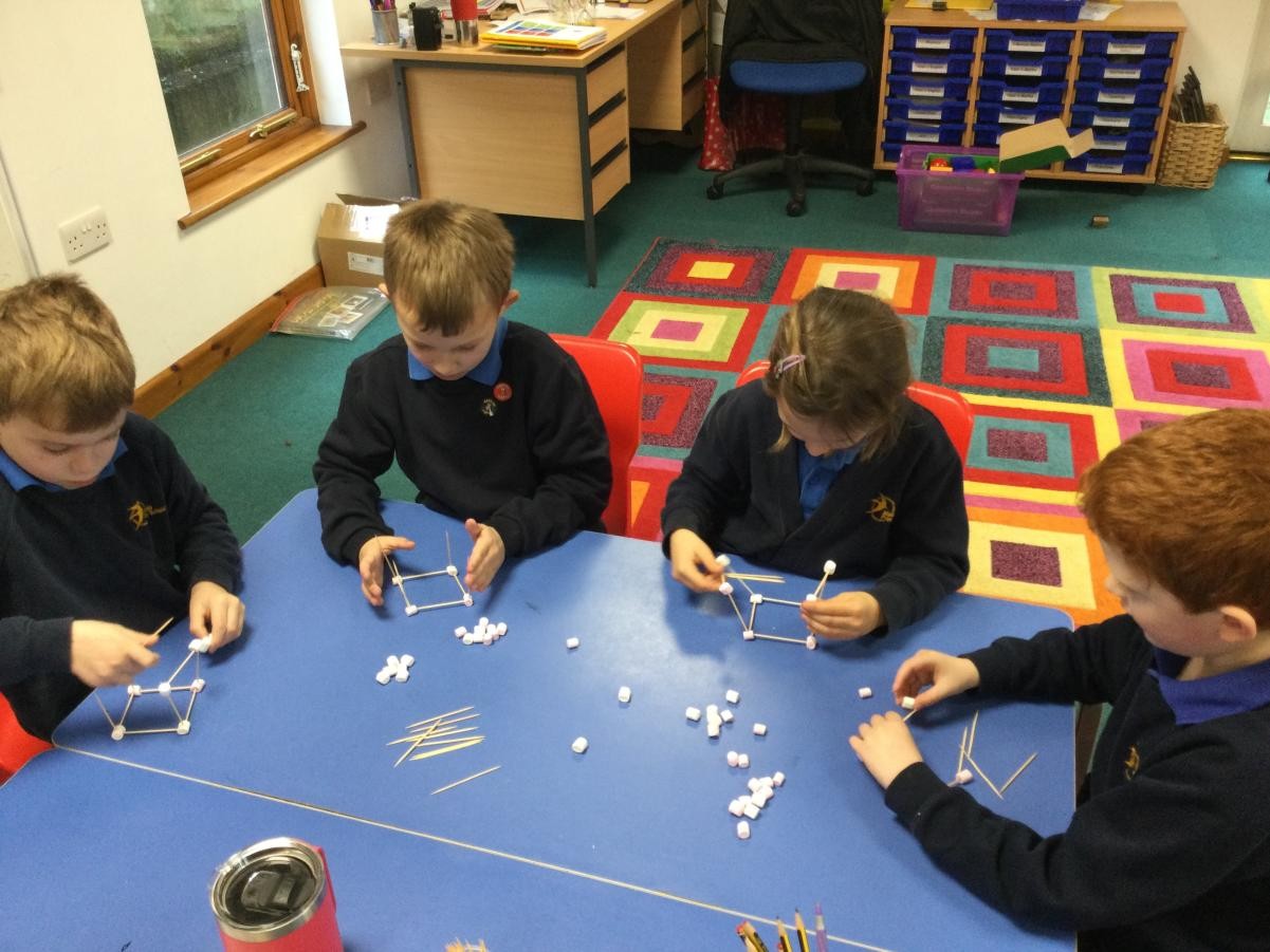 Marshmallow maths - making 3D shapes